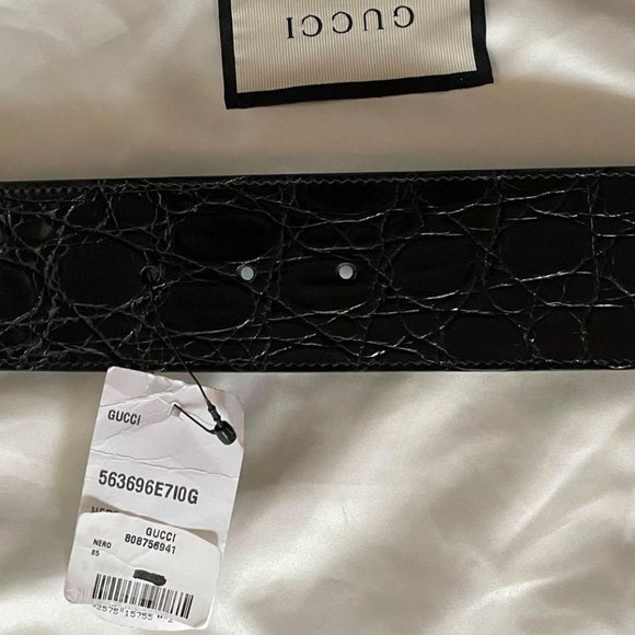 $80 0FF~GUCCI Marmont Caiman Women\'s Belt